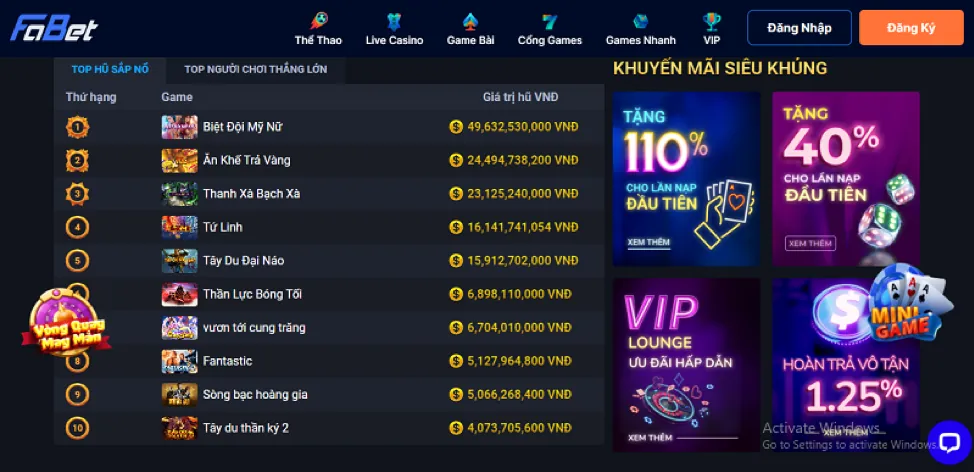 Tin tức sòng bạc fun88hay win